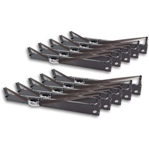 Vhbw - 10x Ribbon Cartridge compatible with Compuprint 3036 n, 3031 n Dot Matrix, Receipt Printer - Black Ink Ribbon Vhbw - 10x Ribbon Cartridge compatible with Compuprint 3036 n, 3031 n Dot Matrix, Receipt Printer - Black Ink Ribbon