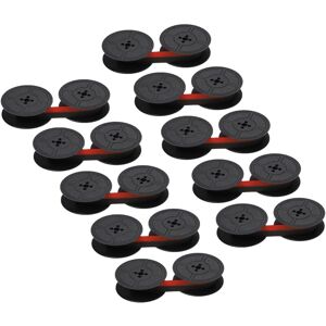 Vhbw - 10x Ribbon Cartridge compatible with Olympia Elite, Electric de Luxe, Electric 45 Dot Matrix, Receipt Printer - Black-Red Ink Ribbon Vhbw - 10x Ribbon Cartridge compatible with Olympia Elite, Electric de Luxe, Electric 45 Dot Matrix, Receipt Printer - Black-Red Ink Ribbon