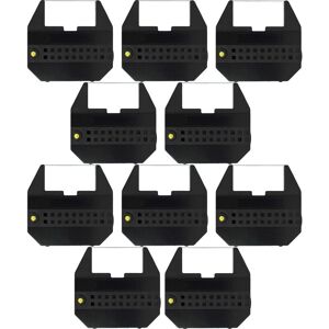vhbw 10x Ribbon Cartridge compatible with IBM 55550 Dot Matrix, Receipt Printer Typewriter - Black Ink Ribbon vhbw 10x Ribbon Cartridge compatible with IBM 55550 Dot Matrix, Receipt Printer Typewriter - Black Ink Ribbon