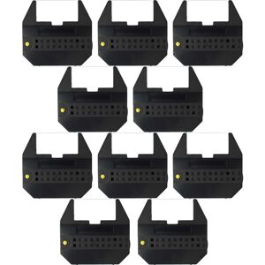 Vhbw - 10x Ribbon Cartridge compatible with Olivetti etp 506, etp 510, etp 520, etp 508 Dot Matrix, Receipt Printer Typewriter - Black Ink Ribbon Vhbw - 10x Ribbon Cartridge compatible with Olivetti etp 506, etp 510, etp 520, etp 508 Dot Matrix, Receipt Printer Typewriter - Black Ink Ribbon