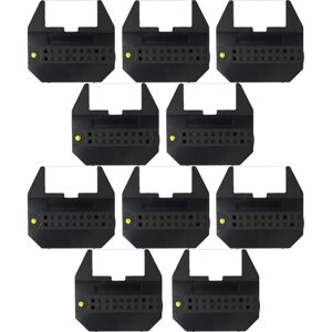 Vhbw - 10x Ribbon Cartridge compatible with Olivetti Praxis 100, 200, pt 500 Series, pt 505 Dot Matrix, Receipt Printer Typewriter - Black Ink Ribbon Vhbw - 10x Ribbon Cartridge compatible with Olivetti Praxis 100, 200, pt 500 Series, pt 505 Dot Matrix, Receipt Printer Typewriter - Black Ink Ribbon
