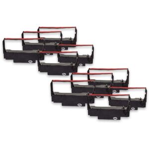 vhbw 10x Ribbon Cartridge compatible with Orient BTP-M280, BTP-M270, BTP-M300 Dot Matrix, Receipt Printer - Black-Red Ink Ribbon vhbw 10x Ribbon Cartridge compatible with Orient BTP-M280, BTP-M270, BTP-M300 Dot Matrix, Receipt Printer - Black-Red Ink Ribbon