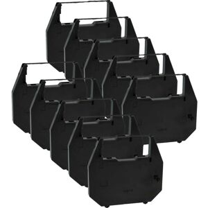 Vhbw - 10x Ribbon Cartridge compatible with Triumph-Adler Signet 45 t, Signet 45, Signet 55 Dot Matrix, Receipt Printer - Black Ink Ribbon Vhbw - 10x Ribbon Cartridge compatible with Triumph-Adler Signet 45 t, Signet 45, Signet 55 Dot Matrix, Receipt Printer - Black Ink Ribbon