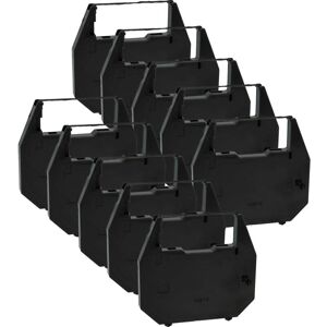Vhbw - 10x Ribbon Cartridge compatible with Walther Eurostar sm 4601, sm 5201 Dot Matrix, Receipt Printer - Black Ink Ribbon Vhbw - 10x Ribbon Cartridge compatible with Walther Eurostar sm 4601, sm 5201 Dot Matrix, Receipt Printer - Black Ink Ribbon