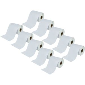 vhbw 10x Thermal Transfer Label Roll 152.4mm x 101.6mm (250 Label) compatible with Zebra DA402, GK420d Label Maker White vhbw 10x Thermal Transfer Label Roll 152.4mm x 101.6mm (250 Label) compatible with Zebra DA402, GK420d Label Maker White