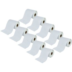 Vhbw - 10x Thermal Transfer Label Roll 152.4mm x 101.6mm (250 Label) compatible with Zebra Z400, Z4M Label Maker White Vhbw - 10x Thermal Transfer Label Roll 152.4mm x 101.6mm (250 Label) compatible with Zebra Z400, Z4M Label Maker White