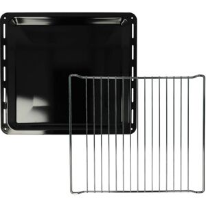 1x baking tray, 1x oven rack (2 Part Set) compatible with Zanussi ZOU200, ZOU201, ZOU20301, ZOU134, ZOU135 Ovens - 42.2 x 37 x 2 cm - Vhbw 1x baking tray, 1x oven rack (2 Part Set) compatible with Zanussi ZOU200, ZOU201, ZOU20301, ZOU134, ZOU135 Ovens - 42.2 x 37 x 2 cm - Vhbw