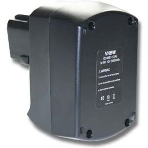 vhbw Battery for Metabo 12V 3000mAh - Battery vhbw Battery for Metabo 12V 3000mAh - Battery