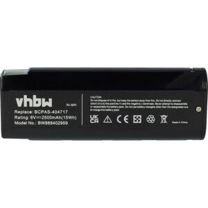 vhbw 1x Battery Replacement for Paslode 902600, 900400, B20543A, B20543, 902654 for Power Tools, Strip Nailer (2500 mAh, NiMH, 6 V) vhbw 1x Battery Replacement for Paslode 902600, 900400, B20543A, B20543, 902654 for Power Tools, Strip Nailer (2500 mAh, NiMH, 6 V)