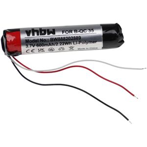 vhbw 1x Battery Replacement for Sony MH10048-E7, AHB110520CPS for Wireless Headset Headphones (600mAh, 3.7 V, Li-polymer) vhbw 1x Battery Replacement for Sony MH10048-E7, AHB110520CPS for Wireless Headset Headphones (600mAh, 3.7 V, Li-polymer)