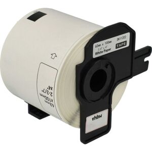 Vhbw - Label Roll with Holder 62mm x 100mm (300 Label) compatible with Brother pt QL-710W, QL-720, QL720NW Label Maker White Vhbw - Label Roll with Holder 62mm x 100mm (300 Label) compatible with Brother pt QL-710W, QL-720, QL720NW Label Maker White