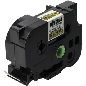 Vhbw - 1x Label Tape compatible with Brother pt PT-9700 pc, PT-9500 pc, PT-9600 Label Printer 5m x 24 mm, Black on Premium Gold, Laminated Vhbw - 1x Label Tape compatible with Brother pt PT-9700 pc, PT-9500 pc, PT-9600 Label Printer 5m x 24 mm, Black on Premium Gold, Laminated