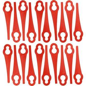 vhbw 20x Blade Replacement for Ozito PXCLTA-20, PXCLTA-20U for Cordless Strimmer - Cutter Blades, Red, plastic / nylon vhbw 20x Blade Replacement for Ozito PXCLTA-20, PXCLTA-20U for Cordless Strimmer - Cutter Blades, Red, plastic / nylon