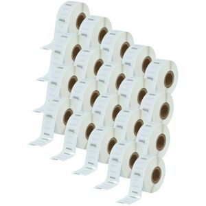 Vhbw - 20x Label Roll 25mm x 25mm (750 Label) compatible with Dymo LabelWriter 450 Turbo, 450 Duo Label Maker White Vhbw - 20x Label Roll 25mm x 25mm (750 Label) compatible with Dymo LabelWriter 450 Turbo, 450 Duo Label Maker White