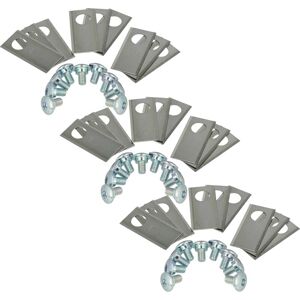 27x Blade Replacement for Worx WA0176 for Cordless Lawnmower - Cutter Blades, Silver, Stainless Steel - Vhbw 27x Blade Replacement for Worx WA0176 for Cordless Lawnmower - Cutter Blades, Silver, Stainless Steel - Vhbw