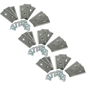 27x Replacement Blade compatible with Worx Landroid WG791E, WG793E.1, WG793E, WG791E.1, WG794E Cordless Lawnmower - Cutter Blades, Silversteel - Vhbw 27x Replacement Blade compatible with Worx Landroid WG791E, WG793E.1, WG793E, WG791E.1, WG794E Cordless Lawnmower - Cutter Blades, Silversteel - Vhbw