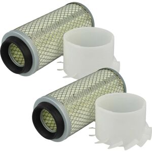2x Air Filter compatible with Kobelco sk 015 sr yanmar 2 tn 66 l, sk 015 yanmar 3 tna 72 c-utba Digger - External Motor Filter - Vhbw 2x Air Filter compatible with Kobelco sk 015 sr yanmar 2 tn 66 l, sk 015 yanmar 3 tna 72 c-utba Digger - External Motor Filter - Vhbw