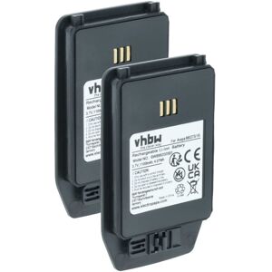 vhbw 2x Battery compatible with Aastra DT413, DT433, DT423, DT433 EX Mobile Phone Smartphone (1100 mAh, 3.7 V, Li-Ion) vhbw 2x Battery compatible with Aastra DT413, DT433, DT423, DT433 EX Mobile Phone Smartphone (1100 mAh, 3.7 V, Li-Ion)