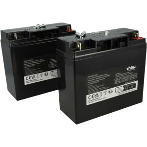2x Battery compatible with apc SUA1000XL, SUA1500, SUA1000XLI, SU1400X93, SUA1500I, SU700XL, SU1400X106, SU1400X145 ups (18000 mAh, 12 v, agm) - Vhbw 2x Battery compatible with apc SUA1000XL, SUA1500, SUA1000XLI, SU1400X93, SUA1500I, SU700XL, SU1400X106, SU1400X145 ups (18000 mAh, 12 v, agm) - Vhbw