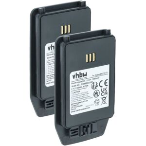 vhbw 2x Battery compatible with DeTeWe DT423, DT413 Mobile Phone Smartphone (1100 mAh, 3.7 V, Li-Ion) vhbw 2x Battery compatible with DeTeWe DT423, DT413 Mobile Phone Smartphone (1100 mAh, 3.7 V, Li-Ion)