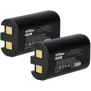 Vhbw - 2x Battery compatible with Dymo LabelManager PnP, 260, 260 p, 280 Printer Copier Scanner Label Maker (800 mAh, 7.4 v, Li-Ion) Vhbw - 2x Battery compatible with Dymo LabelManager PnP, 260, 260 p, 280 Printer Copier Scanner Label Maker (800 mAh, 7.4 v, Li-Ion)
