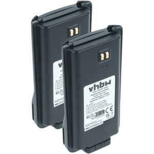 vhbw 2x Battery compatible with Hyt / Hytera TC-626, TC-620, TC-610P, TC-610, TC-618, TC-610S Radio, Walkie-Talkie (2000 mAh, 7.4 V, Li-Ion) vhbw 2x Battery compatible with Hyt / Hytera TC-626, TC-620, TC-610P, TC-610, TC-618, TC-610S Radio, Walkie-Talkie (2000 mAh, 7.4 V, Li-Ion)