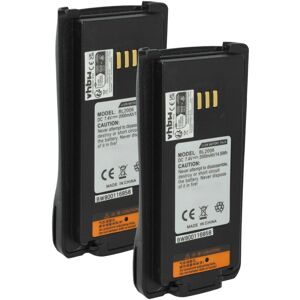vhbw 2x Battery compatible with HYT PD-786, PD-785, PD786G-U2-RFB, PD786G-U1-MD, PD786G-U2, PD786G-U1 Radio, Walkie-Talkie (2000 mAh, 7.4 V, Li-Ion) vhbw 2x Battery compatible with HYT PD-786, PD-785, PD786G-U2-RFB, PD786G-U1-MD, PD786G-U2, PD786G-U1 Radio, Walkie-Talkie (2000 mAh, 7.4 V, Li-Ion)