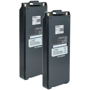 vhbw 2x Battery compatible with Icom IC-F4N, IC-F4S, IC-F3S, IC-F4, IC-F4SW Radio, Walkie-Talkie (1650 mAh, 9.6 V, NiMH) + Belt Clip vhbw 2x Battery compatible with Icom IC-F4N, IC-F4S, IC-F3S, IC-F4, IC-F4SW Radio, Walkie-Talkie (1650 mAh, 9.6 V, NiMH) + Belt Clip