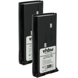 vhbw 2x Battery Compatible with Kenwood TK-3102, TK-370, TK-360G - Battery vhbw 2x Battery Compatible with Kenwood TK-3102, TK-370, TK-360G - Battery