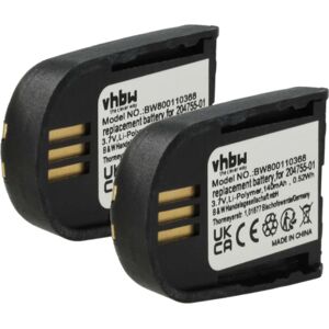 vhbw Microsoft Lync 2010 Wireless Headset Battery - 140mAh, Black vhbw Microsoft Lync 2010 Wireless Headset Battery - 140mAh, Black
