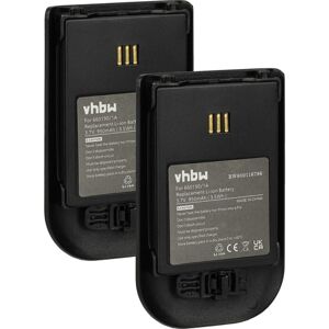 Vhbw - 2x Battery compatible with Mitel DT690, DT692 Wireless Landline Phone (930 mAh, 3.7 v, Li-Ion) black Vhbw - 2x Battery compatible with Mitel DT690, DT692 Wireless Landline Phone (930 mAh, 3.7 v, Li-Ion) black