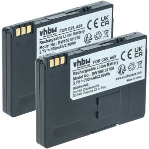 vhbw Siemens Battery Replacement - 700mAh Landline Phone Battery vhbw Siemens Battery Replacement - 700mAh Landline Phone Battery