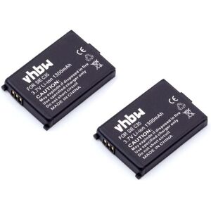 Vhbw - 2x Battery Replacement for Siemens V30145-K1310-X133 for Wireless Landline Phone (1300mAh, 3.7 v, Li-Ion) Vhbw - 2x Battery Replacement for Siemens V30145-K1310-X133 for Wireless Landline Phone (1300mAh, 3.7 v, Li-Ion)