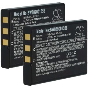 vhbw 2x Battery Replacement for SystemGear MLB-1000 for Radio, Walkie-Talkie (1050 mAh, 3.7 V, Li-Ion) vhbw 2x Battery Replacement for SystemGear MLB-1000 for Radio, Walkie-Talkie (1050 mAh, 3.7 V, Li-Ion)