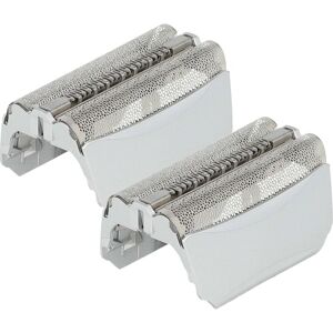 2x Dual Shaver Foil compatible with Braun 8991, 8998, 8986, 8987, 8990, 8995, 8975, 8985 Electric Shaver + Frame, Silver - Vhbw 2x Dual Shaver Foil compatible with Braun 8991, 8998, 8986, 8987, 8990, 8995, 8975, 8985 Electric Shaver + Frame, Silver - Vhbw