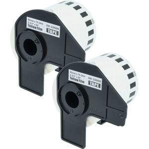 Vhbw - 2x Label Roll with Holder 62mm x 15.24m (1 Label) compatible with Brother pt QL-580N, QL-570, QL-580 Label Maker - Premium Vhbw - 2x Label Roll with Holder 62mm x 15.24m (1 Label) compatible with Brother pt QL-580N, QL-570, QL-580 Label Maker - Premium