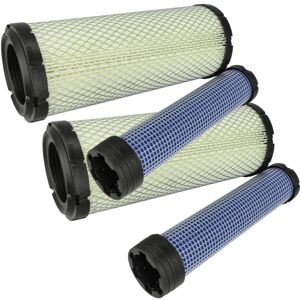 Vhbw - 2x outer filter, 2x inner filter compatible with Takeuchi tb 230 Yanmar 3TNV88F-EPTB Motor for Construction Machine Vhbw - 2x outer filter, 2x inner filter compatible with Takeuchi tb 230 Yanmar 3TNV88F-EPTB Motor for Construction Machine