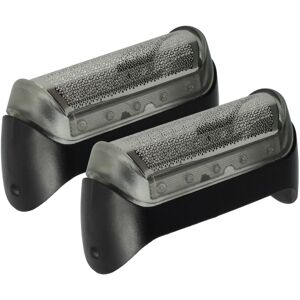 Vhbw - 2x Shaver Foil Replacement for Braun 20B, 10B for Electric Shaver + Frame, Black/Silver Vhbw - 2x Shaver Foil Replacement for Braun 20B, 10B for Electric Shaver + Frame, Black/Silver
