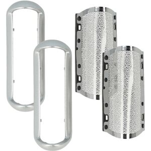 Vhbw - 2x Shaver Foil Replacement for Braun 5S for Electric Shaver + Frame, Silver Vhbw - 2x Shaver Foil Replacement for Braun 5S for Electric Shaver + Frame, Silver