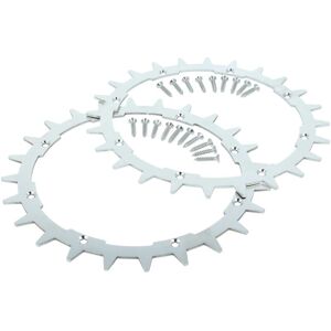 vhbw 2x Spikes compatible with Gardena R40li, R50Li, R38Li, R45Li, R70Li Robot Mower - Stainless Steel, 24 Teeth, incl. Screws vhbw 2x Spikes compatible with Gardena R40li, R50Li, R38Li, R45Li, R70Li Robot Mower - Stainless Steel, 24 Teeth, incl. Screws