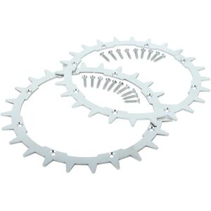 vhbw 2x Spikes compatible with Husqvarna 308 (2011 - 2015 Modell) Robot Mower - Stainless Steel, 24 Teeth, incl. Screws vhbw 2x Spikes compatible with Husqvarna 308 (2011 - 2015 Modell) Robot Mower - Stainless Steel, 24 Teeth, incl. Screws