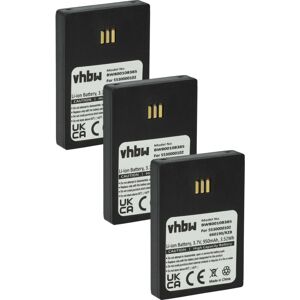 vhbw 3x Battery compatible with Avaya DH4, IP63, WH1, 3740, 3725, 3720 Wireless Landline Phone (950 mAh, 3.7 V, Li-Ion) black vhbw 3x Battery compatible with Avaya DH4, IP63, WH1, 3740, 3725, 3720 Wireless Landline Phone (950 mAh, 3.7 V, Li-Ion) black