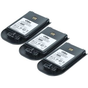 Vhbw - 3x Battery Replacement for Siemens 5530000102 for Wireless Landline Phone (930 mAh, 3.7 v, Li-Ion) black Vhbw - 3x Battery Replacement for Siemens 5530000102 for Wireless Landline Phone (930 mAh, 3.7 v, Li-Ion) black