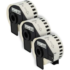 Vhbw - 3x Label Roll with Holder 50mm x 30.48m (1 Label) compatible with Brother pt QL-810WC Label Maker - Premium White Vhbw - 3x Label Roll with Holder 50mm x 30.48m (1 Label) compatible with Brother pt QL-810WC Label Maker - Premium White