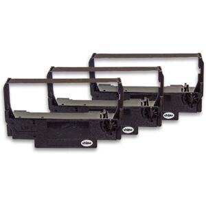 Vhbw - 3x Ribbon Cartridge compatible with Siemens Nixdorf Beetle 70 Dot Matrix, Receipt Printer - Black Ink Ribbon Vhbw - 3x Ribbon Cartridge compatible with Siemens Nixdorf Beetle 70 Dot Matrix, Receipt Printer - Black Ink Ribbon