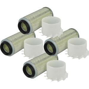 4x Air Filter compatible with neuson ls 750, lifton 850, rd/rdv yanmar 3 tne 74, rd 3TNE68NSR Digger - External Motor Filter - Vhbw 4x Air Filter compatible with neuson ls 750, lifton 850, rd/rdv yanmar 3 tne 74, rd 3TNE68NSR Digger - External Motor Filter - Vhbw