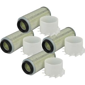 vhbw 4x Air Filter compatible with RANSOMES SUPER AC KUBOTA, MOTOR TRIPLE MK4 KUBOTA Z 600 B Digger - External Motor Filter vhbw 4x Air Filter compatible with RANSOMES SUPER AC KUBOTA, MOTOR TRIPLE MK4 KUBOTA Z 600 B Digger - External Motor Filter