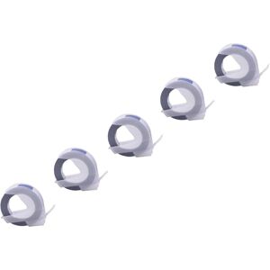 Vhbw - 5x 3D Embossing Label Tape Replacement for Dymo 520106, S0898140 for Label Printer 3m x 9 mm, White on Blue Vhbw - 5x 3D Embossing Label Tape Replacement for Dymo 520106, S0898140 for Label Printer 3m x 9 mm, White on Blue