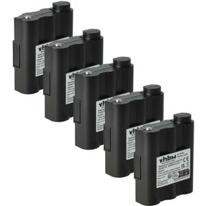 vhbw 5x Battery compatible with Alan Midland GXT-1000, G9, G7 XT PMR LPD, G7 XT PMR, GXT-1050, Atlantic Radio, Walkie-Talkie (700 mAh, 6 V, NiMH) vhbw 5x Battery compatible with Alan Midland GXT-1000, G9, G7 XT PMR LPD, G7 XT PMR, GXT-1050, Atlantic Radio, Walkie-Talkie (700 mAh, 6 V, NiMH)