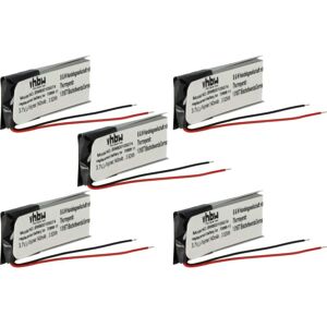Vhbw - 5x Battery compatible with Jabra BT500V, BT2010, BT4010, BT250V, BT250, BT2020 Wireless Headset Headphones (140 mAh, 3.7 v, Li-polymer) Vhbw - 5x Battery compatible with Jabra BT500V, BT2010, BT4010, BT250V, BT250, BT2020 Wireless Headset Headphones (140 mAh, 3.7 v, Li-polymer)